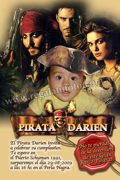 Piratas Del Caribe - CU0239  | Imagen del modelo