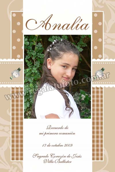 Estampita - CO0327 Estampita - CO0327 | Imagen del modelo