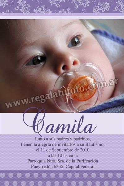 Bautismos - BA0336 Bautismos - BA0336 | Imagen del modelo