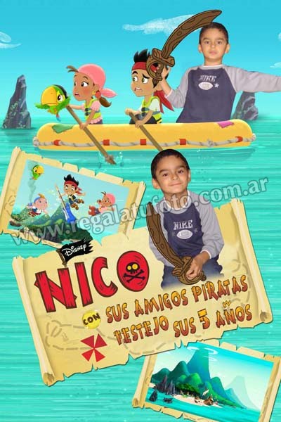 Jake Y Los Piratas De Nunca Jamas - CU0500 Jake Y Los Piratas De Nunca Jamas - CU0500 | Imagen del modelo