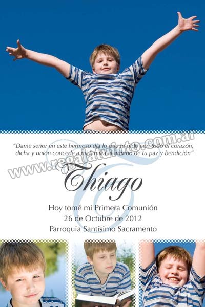 Estampita Fototarjeta - CO0525 Estampita Fototarjeta - CO0525 | Imagen del modelo