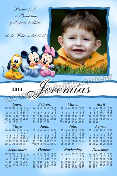 Almanaque Mickey Baby - AL0549 Almanaque Mickey Baby - AL0549 | Imagen del modelo