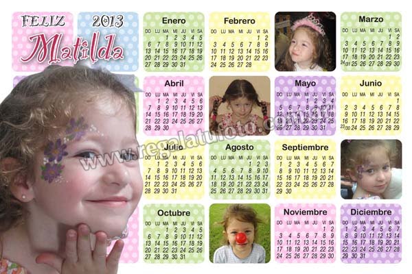 Almanaque Pastel - AL0550 Almanaque Pastel - AL0550 | Imagen del modelo