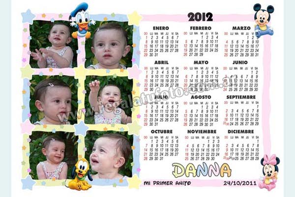 Alamanaque Disney Baby - AL0578  | Imagen del modelo