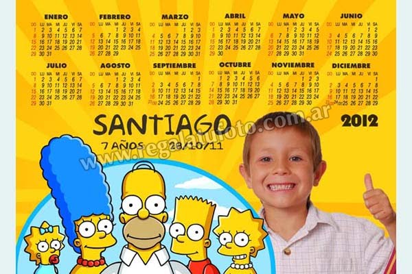 Almanaque Simpson - AL0580  | Imagen del modelo