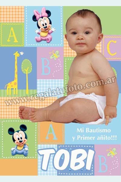 Bautismo Mickey Baby - BA0592 Bautismo Mickey Baby - BA0592 | Imagen del modelo