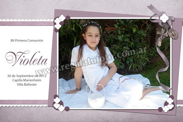 Estampita Fototarjeta - CO0681  | Imagen del modelo