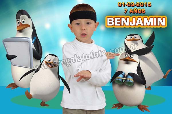 Pinguinos De Madagascar - CU0785 Pinguinos De Madagascar - CU0785 | Imagen del modelo