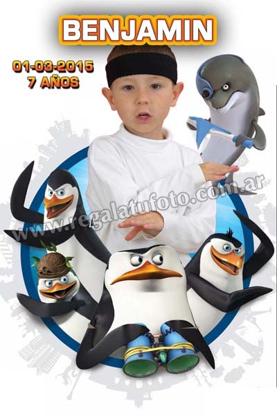 Pinguinos De Madagascar - CU0787 Pinguinos De Madagascar - CU0787 | Imagen del modelo